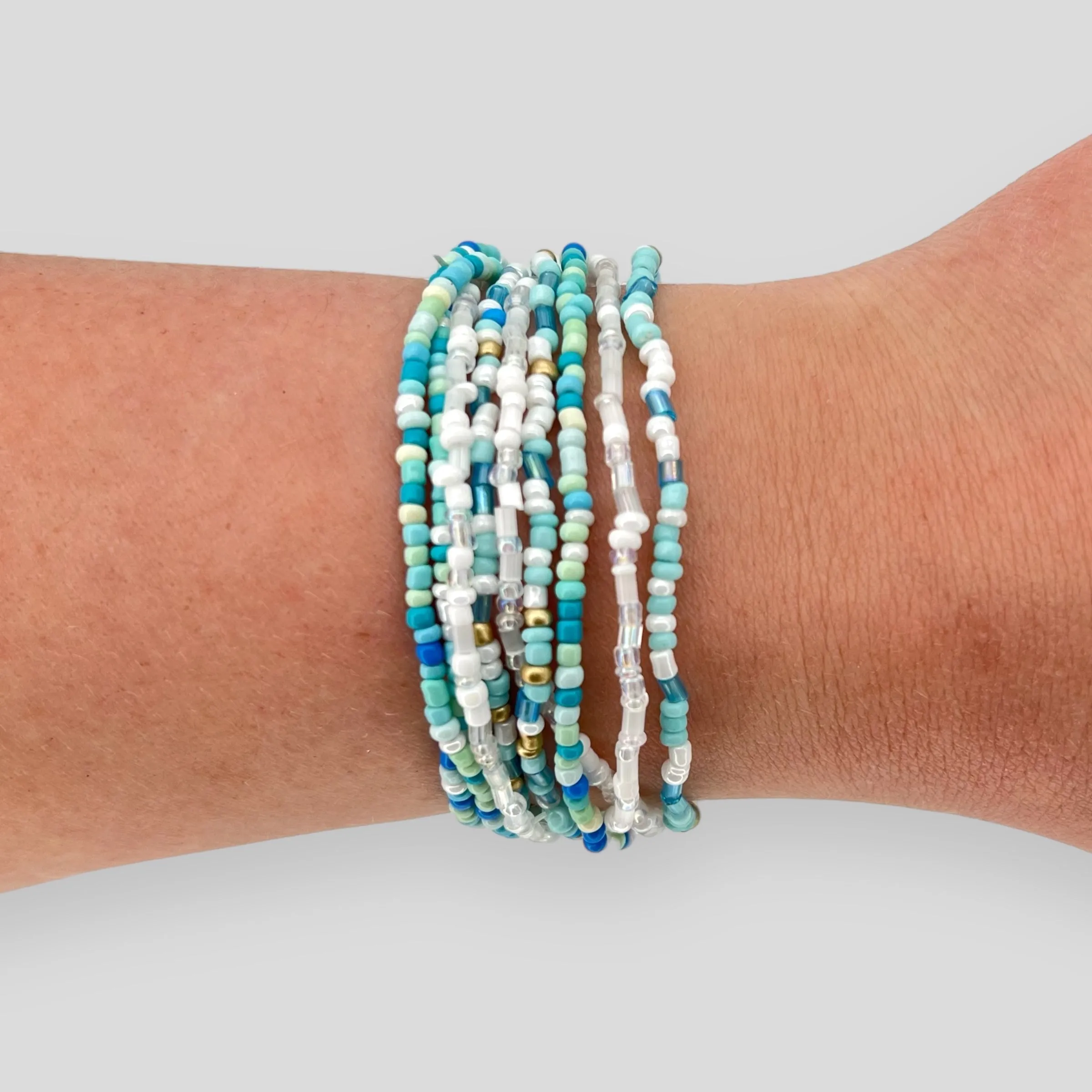 Stackable Beaded Bracelets