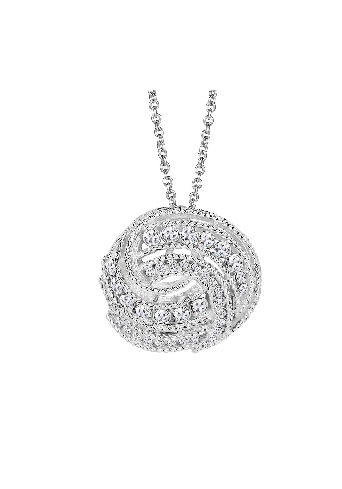 Studio Line Twist Necklace - Silver