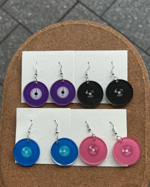 Taylor Swift Vinyl Record Earrings