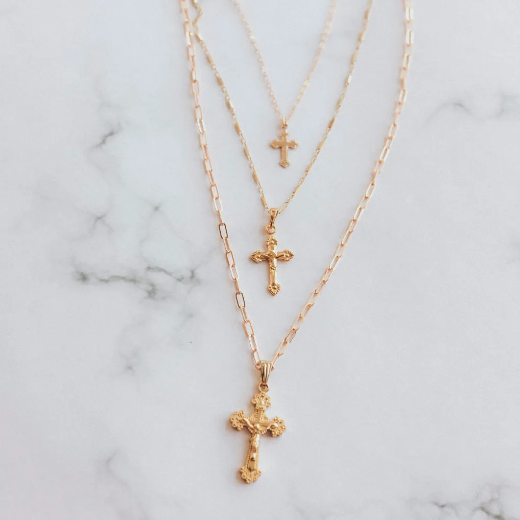 The Nativity Cross Necklace