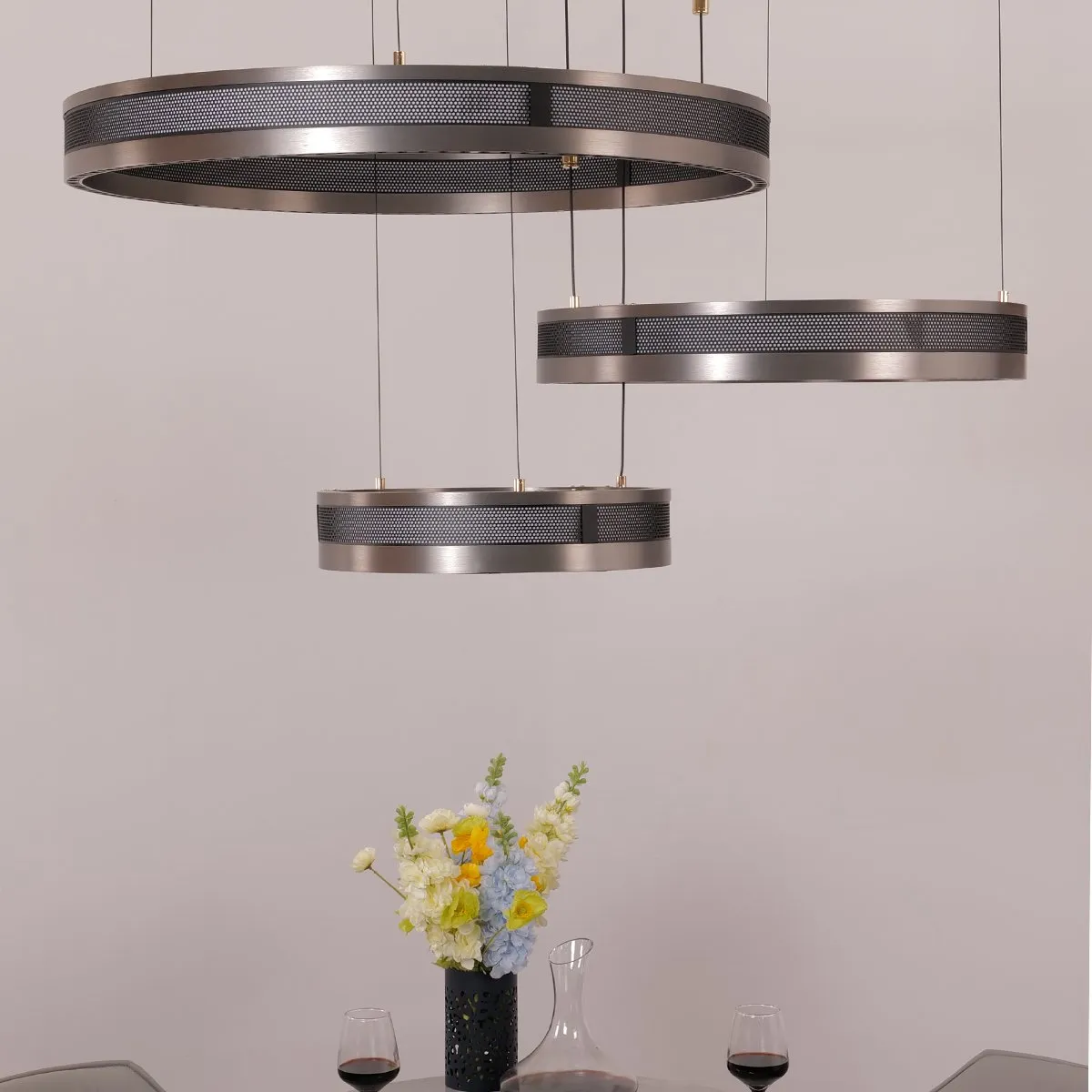 Titan Rings Chandelier