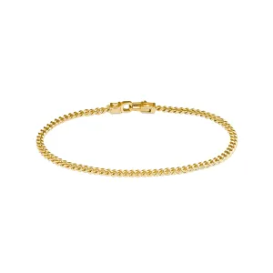 Tom Wood Curb Bracelet Gold