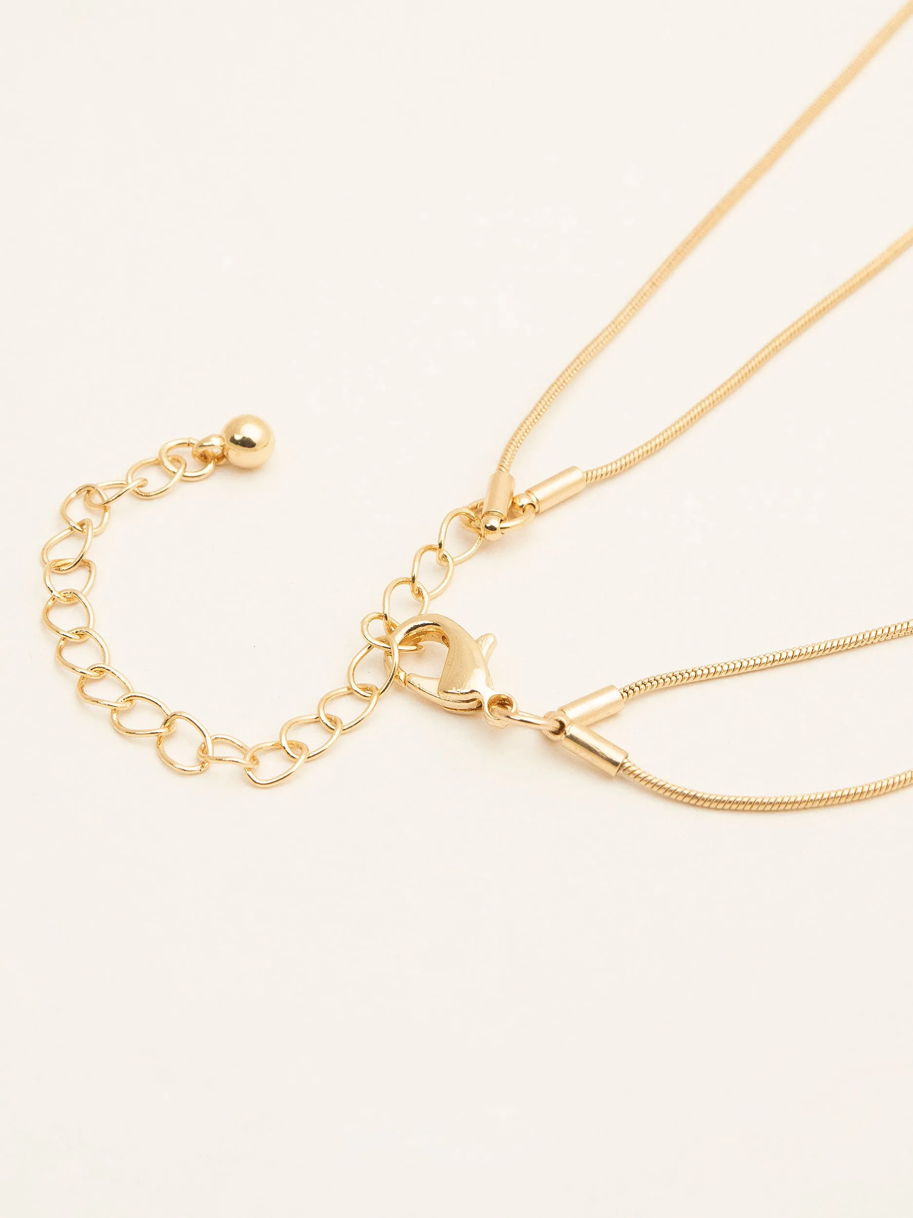 Two Chain Classic Necklace