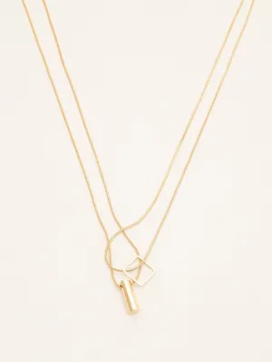 Two Chain Classic Necklace