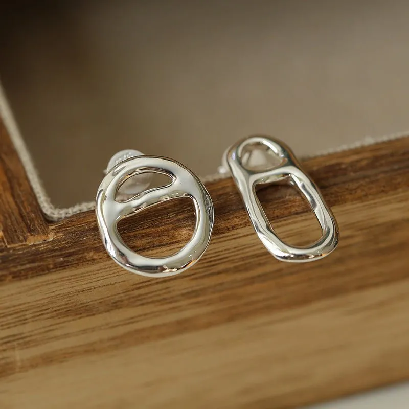 Vintage Simple Geometric Earrings