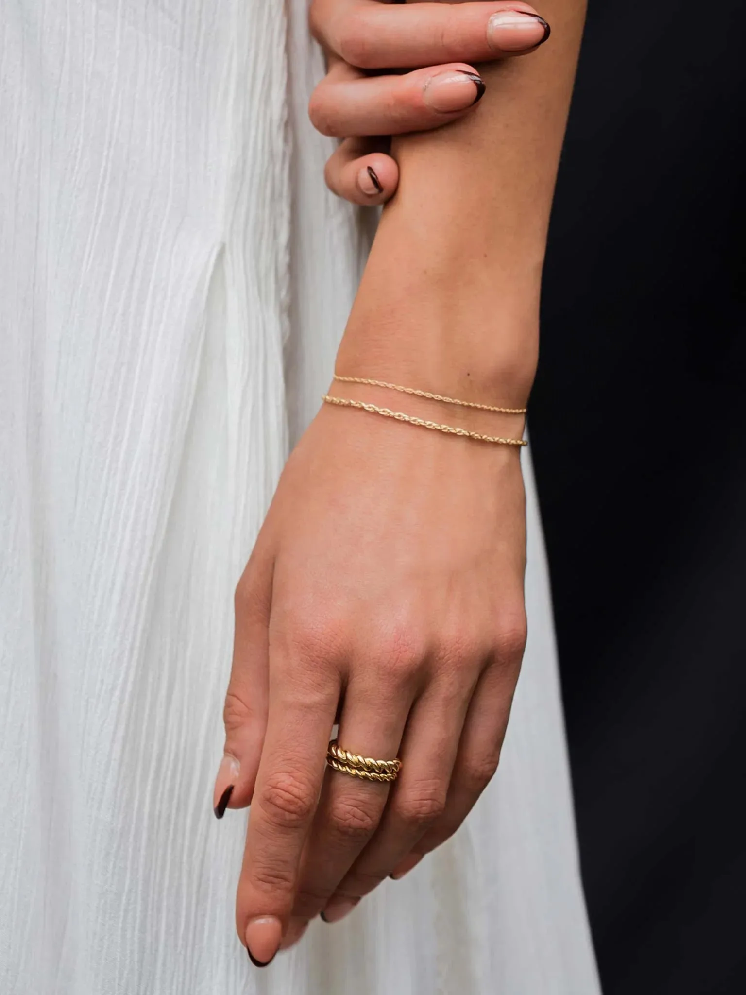 Wanderlust Life Coraline Gold Chain Bracelet