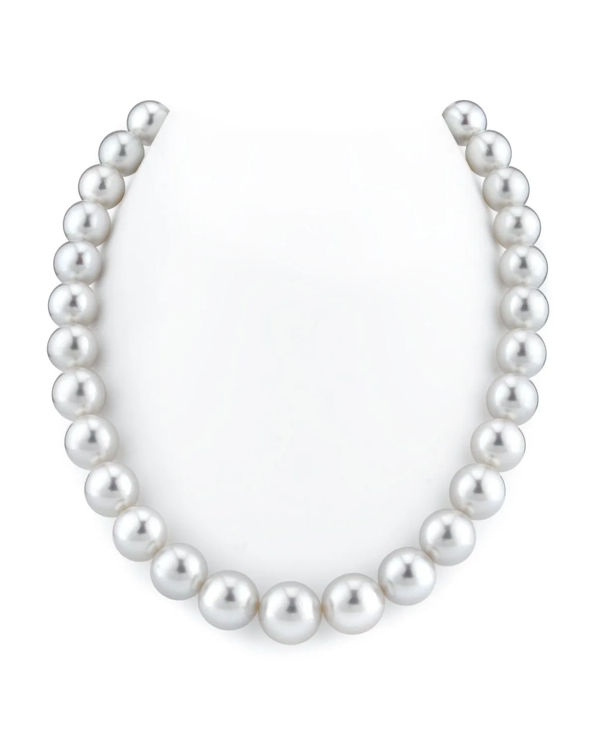 White South Sea Pearl Necklace, 12.0-15.0mm -  AAAA Quality